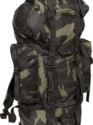 Туристическа раница в тъмен камуфлаж Brandit Combat