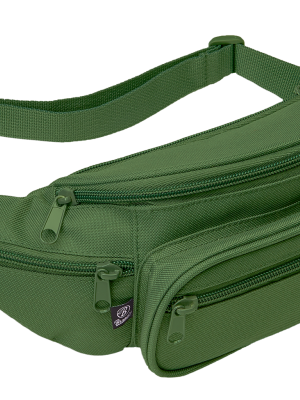 Чанта за рамо в зелен цвят Brandit Pocket Hip Bag olive 