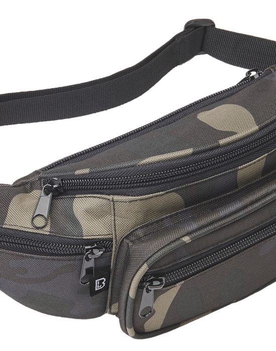 Чанта за рамо в тъмен камуфлаж Brandit Pocket Hip Bag, Brandit, Чанти - Complex.bg