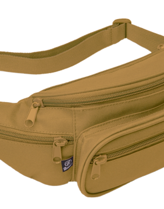 Чанта за рамо в цвят камел Brandit Pocket Hip Bag camel, Brandit, Чанти - Complex.bg