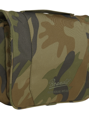 Практичен несесер в камуфлажен цвят Brandit Toiletry woodland