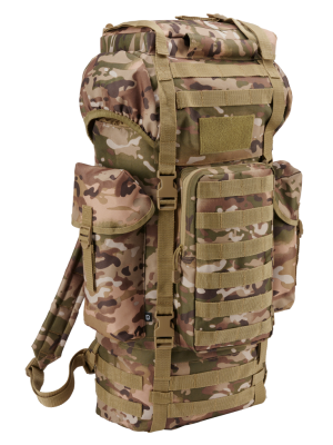 Туристическа раница в камуфлаж 66 л. Brandit Combat Molle tactical camo