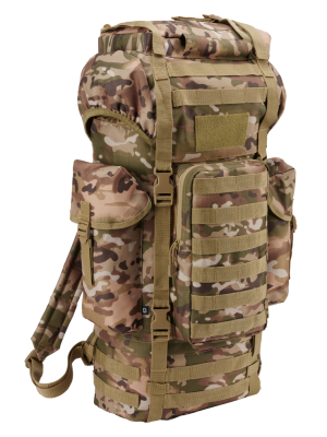 Туристическа раница в камуфлаж 66 л. Brandit Combat Molle tactical camo