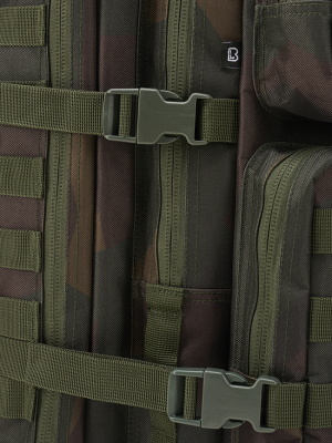 Туристическа раница камуфлаж 40 л. Brandit US Cooper Large dark woodland