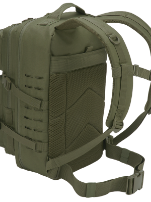 Туристическа раница тъмнозелен цвят 40 л. Brandit US Lasercut