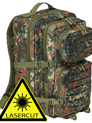 Туристическа раница камуфлаж 40 л. Brandit US Lasercut flecktarn