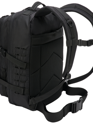 Туристическа раница черен цвят 40 л. Brandit US Lasercut