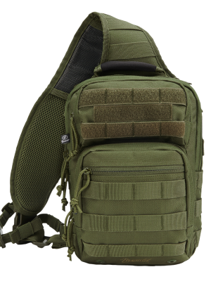 Функционална чанта в тъмнозелен цвят Brandit US Cooper Sling Pack Medium