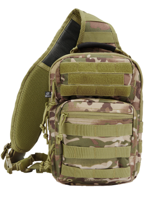Функционална чанта в тактически камуфлаж Brandit US Cooper Sling Pack Medium