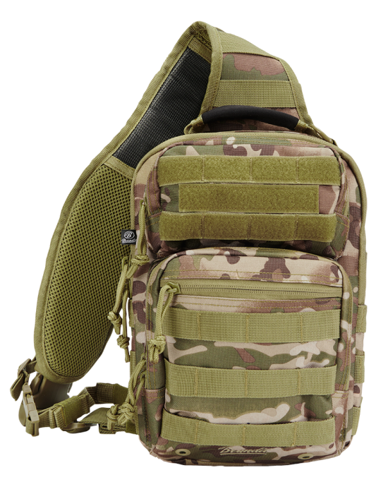 Функционална чанта в тактически камуфлаж Brandit US Cooper Sling Pack Medium, Brandit, Чанти - Complex.bg