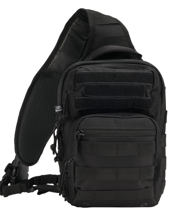 Функционална чанта в черно Brandit US Cooper Sling Pack Medium, Brandit, Чанти - Complex.bg