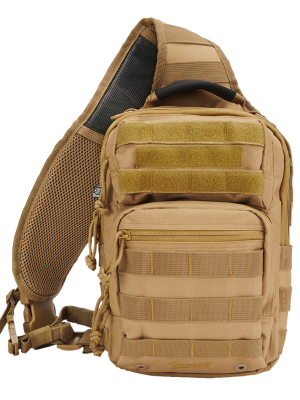 Функционална чанта в цвят камел Brandit US Cooper Sling Pack Medium