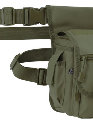 Тактическа чанта за бедро в тъмнозелено Brandit Side Kick