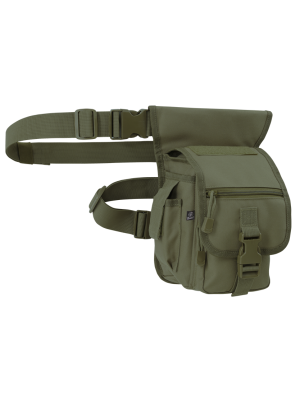Тактическа чанта за бедро в тъмнозелено Brandit Side Kick