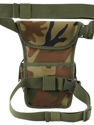 Тактическа чанта за бедро в камуфлаж Brandit Side Kick woodland