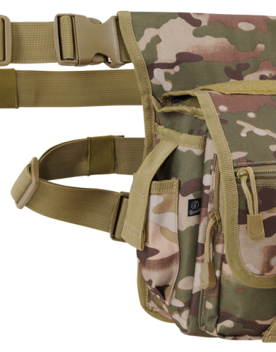 Тактическа чанта за бедро в камуфлаж Brandit Side Kick tactical camo, Brandit, Чанти за бедро - Complex.bg