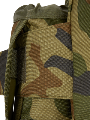 Колан чанта с държач за бутилка камуфлаж Brandit woodland