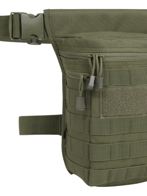 Тактическа чанта за бедро в тъмнозелено Brandit Side Kick