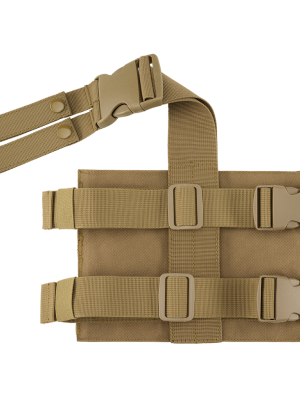 Тактическа чанта панел за бедро цвят камел Brandit Molle Leg