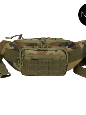 Чанта за кръста камуфлаж Brandit Molle woodland