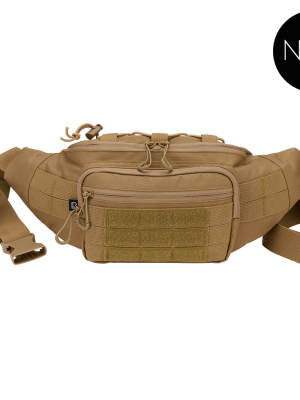 Чанта за кръста цвят камел Brandit Molle