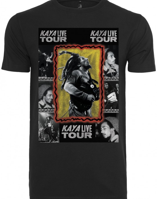 Мъжка черна тениска Mister Tee Bob Marley Kaya Live Tour, Mister Tee, Тениски - Complex.bg