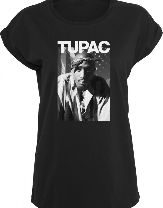 2Pac / Tupac Bandana Дамска тениска Mister Tee, 2Pac, Тениски - Complex.bg