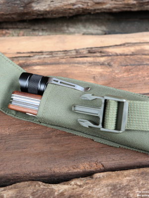 Мултифункционален калъф в горски камуфлаж Brandit Molle