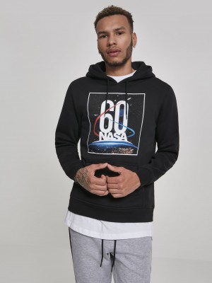 Мъжки суичър Mister Tee NASA 60th Anniversary в черен цвят
