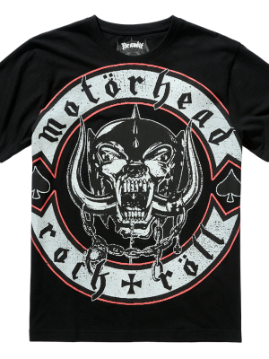 Тениска в черен цвят Motorhead T-Shirt Rock Roll Тениска в черен цвят Motorhead T-Shirt Rock Roll