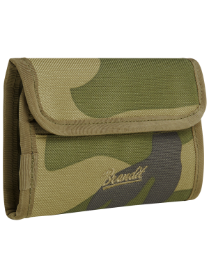 Портфейл в камуфлажен цвят Brandit Two woodland