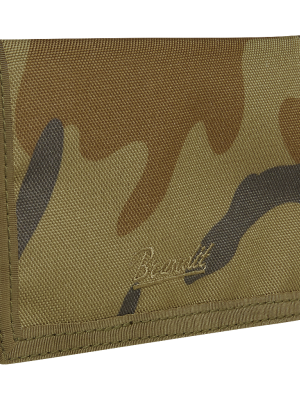 Портфейл в камуфлажен цвят Brandit Three woodland