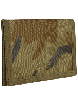 Портфейл в камуфлажен цвят Brandit Three woodland