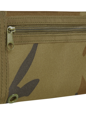 Портфейл в камуфлажен цвят Brandit Three woodland