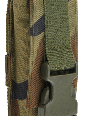 Мултифункционален калъф в камуфлажен цвят Brandit Molle  woodland