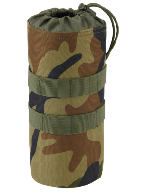 Държач за бутилка в камуфлажен цвят Molle I woodland