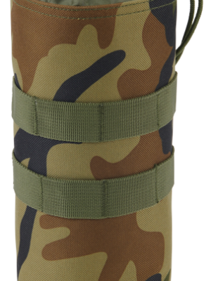 Държач за бутилка в камуфлажен цвят Molle I woodland