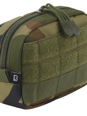 Компактен несесер в камуфлажен цвят Brandit Molle woodland