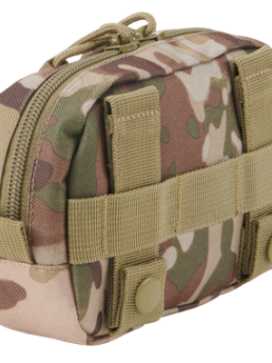 Компактен несесер в камуфлажен цвят Brandit Molle tactical camo