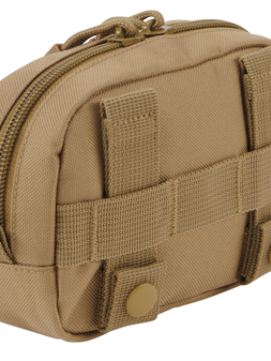 Компактен несесер в цвят камел Brandit Molle