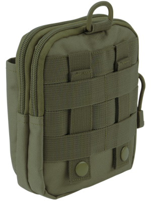 Функционална мини чанта в цвят маслина Molle