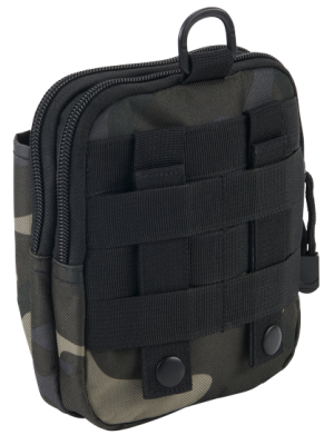 Функционална мини чанта в камуфлажен цвят Molle darkcamo