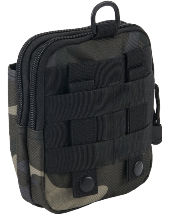 Функционална мини чанта в камуфлажен цвят Molle darkcamo, Brandit, Чанти и Раници - Complex.bg