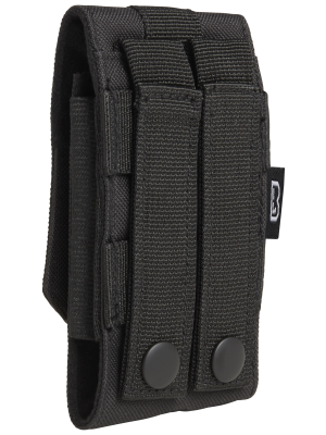 Калъф за телефон в черен цвят Molle Medium