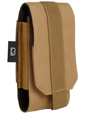 Калъф за телефон в цвят камел Molle Medium
