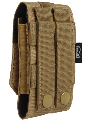 Калъф за телефон в цвят камел Molle Medium