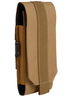 Калъф за телефон в цвят камел Molle Large