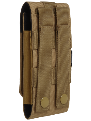 Калъф за телефон в цвят камел Molle Large