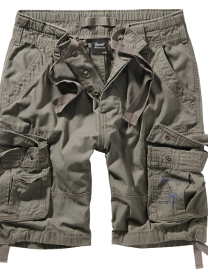 Мъжки къси карго панталони в цвят маслина Brandit Pure Vintage