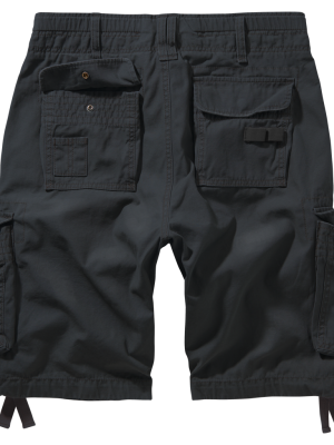 Мъжки къси карго панталони в черен цвят Brandit Pure Vintage
